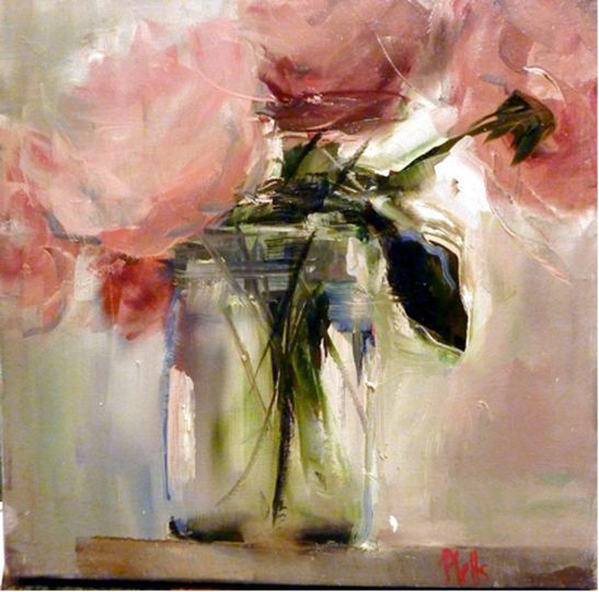 547x541 A Brushfull Of Dainty Pastel Of Flowers Done By Nicolette Pletts - Creative Painting