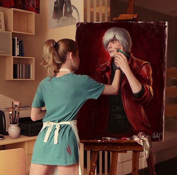 609x602 Creative Painting By Neskvik - Creative Painting