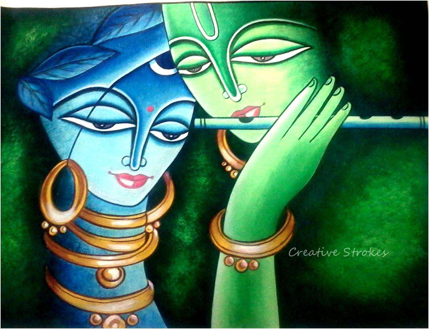 1391x1067 Abstract God Paintings - Creative Painting