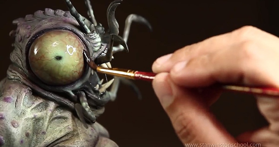 940x494 How To Sculpt And Paint Fantastic Monster Maquettes - Creature Painting