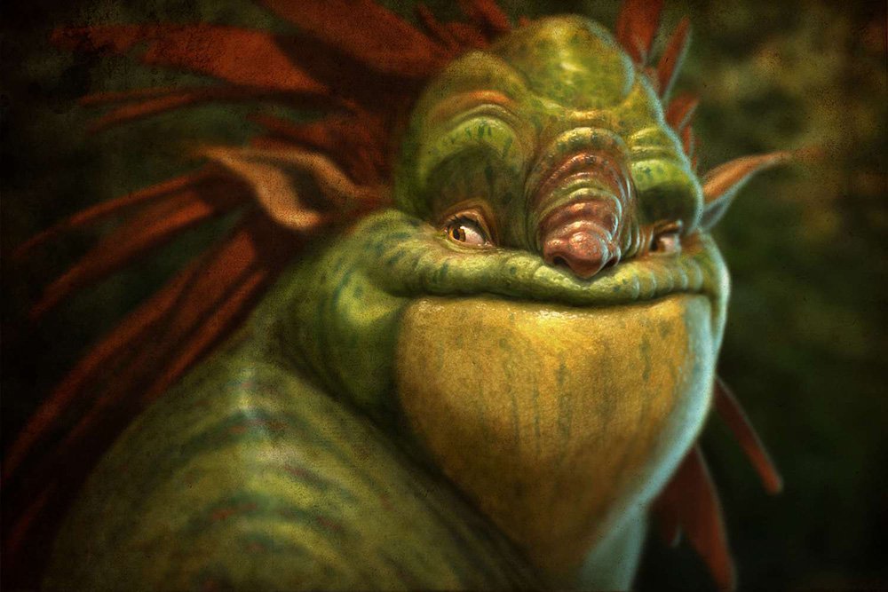 1000x667 Creating Photo Real Creatures In Photoshop 1 - Creature Painting