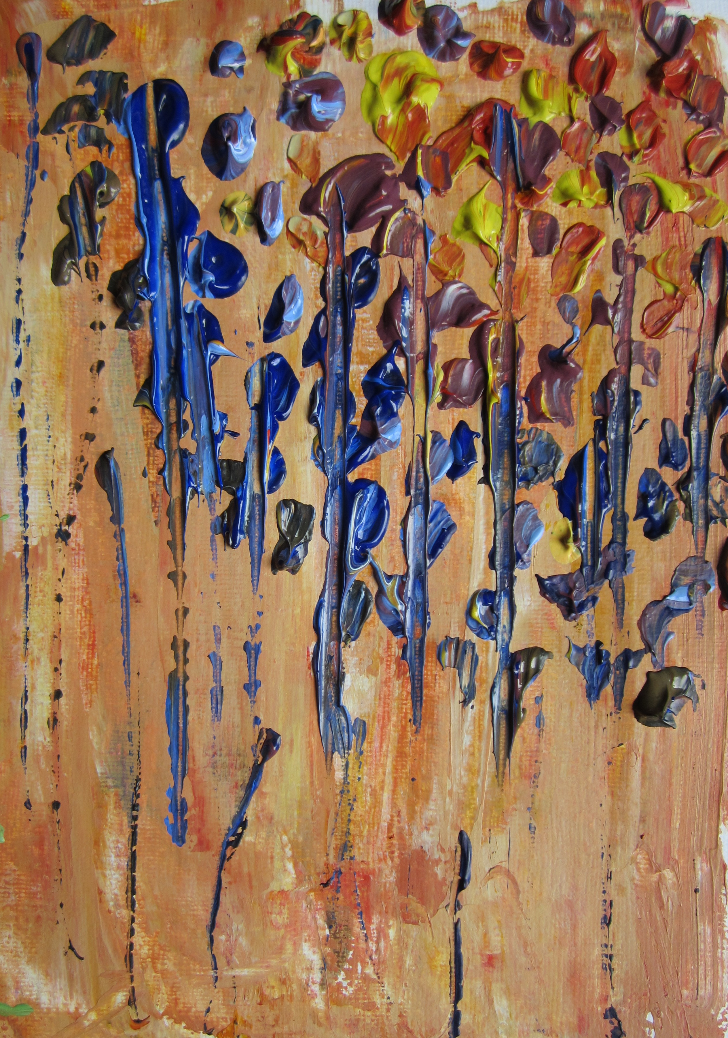 2528x3605 Exercise Impasto Chananth - Credit Card Painting