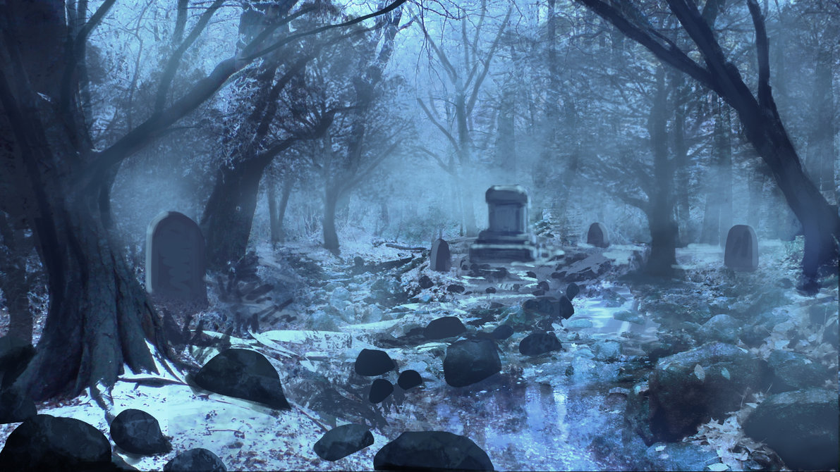 1191x670 Creepy Forest By Willroberts04 - Creepy Forest Painting