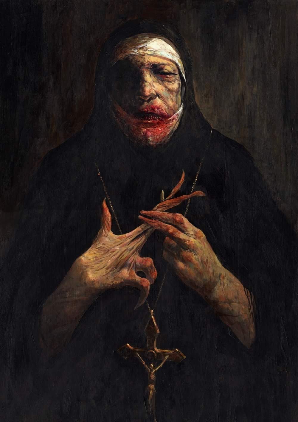 1000x1417 Creepy Paintings Collection - Creepy Painting