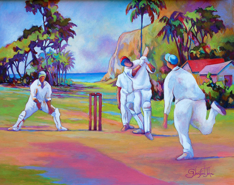 Cricket Painting