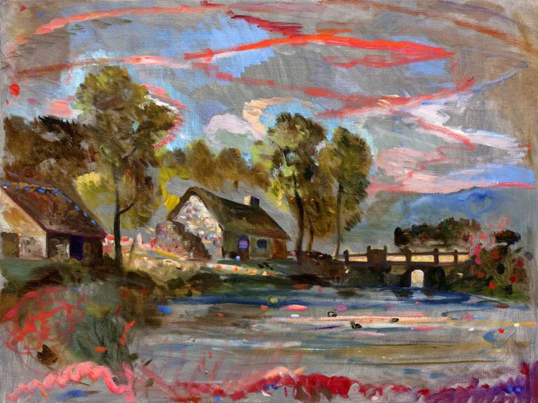 770x577 Saatchi Art Crime Scene Painting By Thomas Edetun - Crime Scene Painting