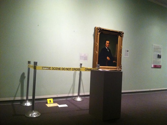 560x418 The Art Hunters Turns Springfield Art Museum Into Crime Scene - Crime Scene Painting