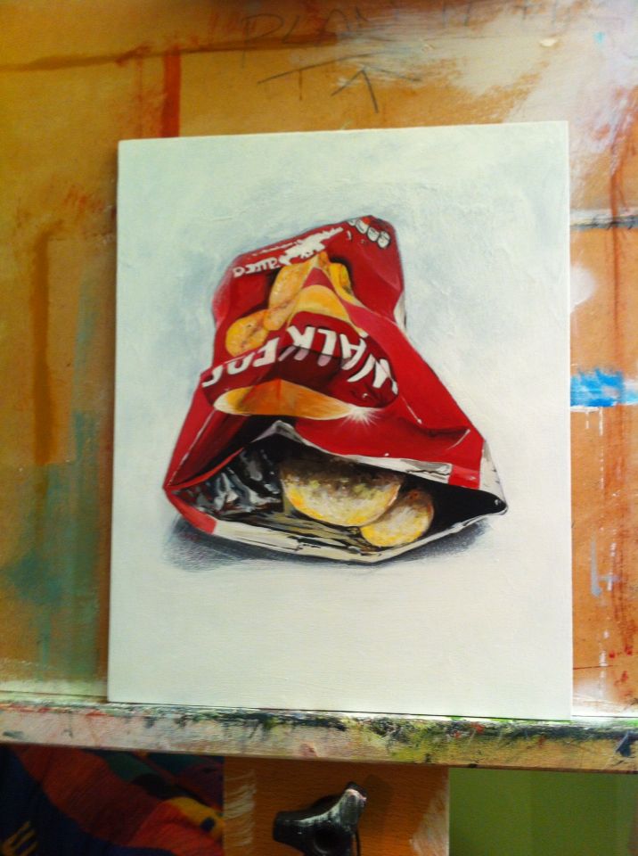 716x960 Crisp Packet - Crisp Painting
