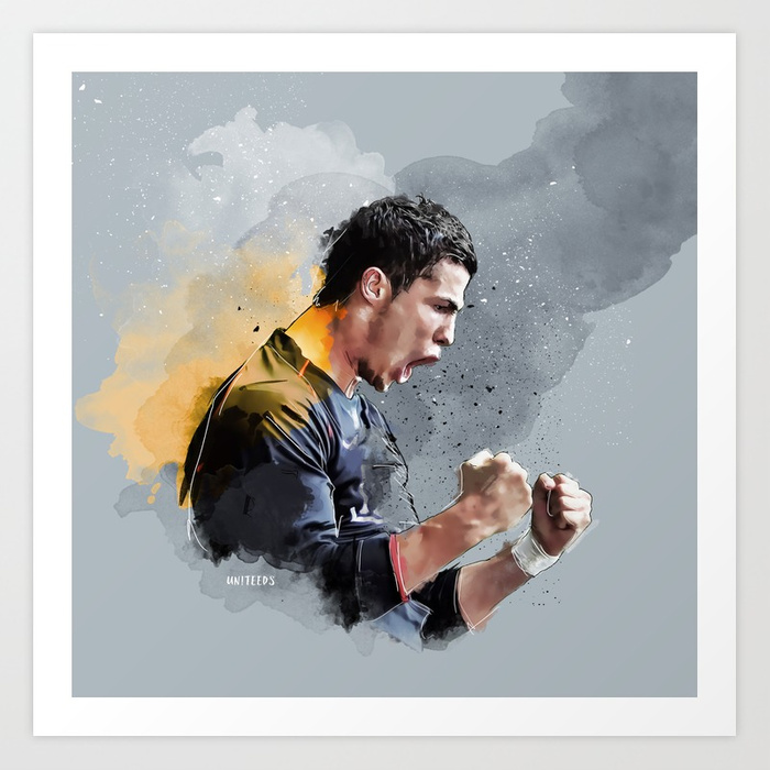 700x700 Cristiano Ronaldo - Cristiano Ronaldo Painting