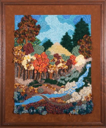 420x505 Free Form Crochet Art Gallery Isabelle Morton - Crochet Painting