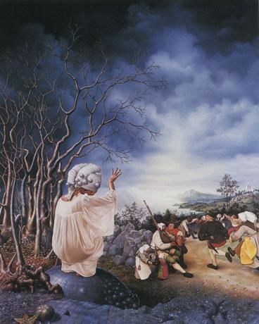 368x460 Rencontre Intemporelle (La De Cronos) (Kazimierz Dzyga) - Cronos Painting