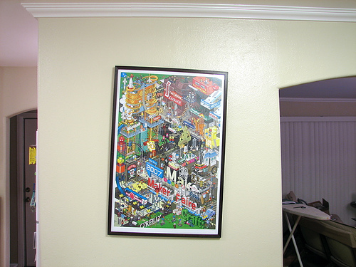 500x375 Cure That Crooked Picture Frame With Rubber Feet Evil Mad - Crooked Painting