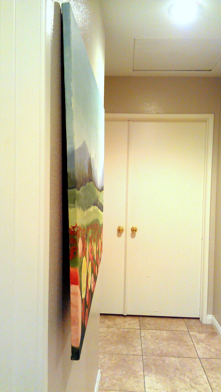 902x1600 Lady Poppins How To Fix A Warped Canvas - Crooked Painting