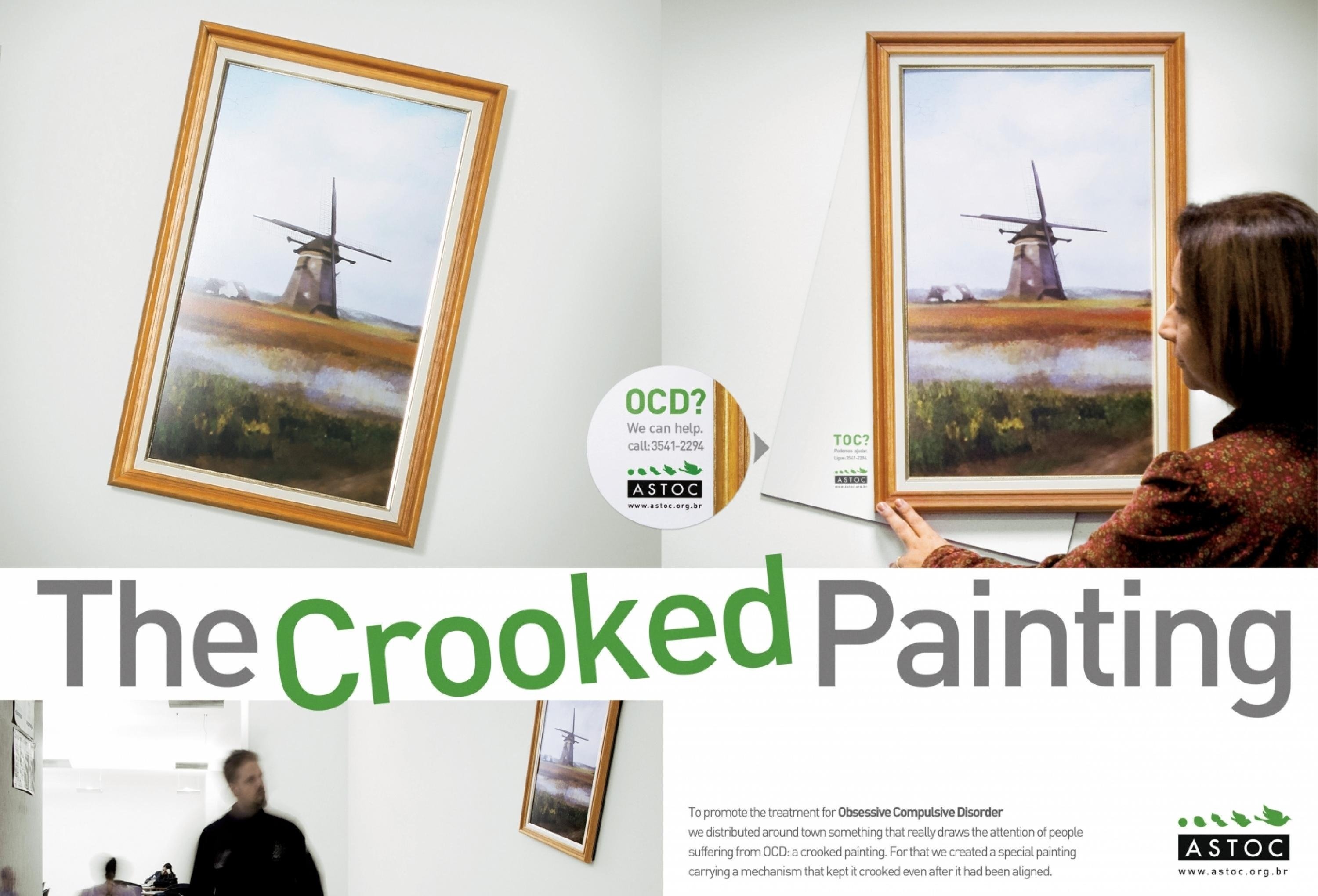 3000x2040 Astoc (Brazilian Association Of Obsessive Compulsive Disorder - Crooked Painting