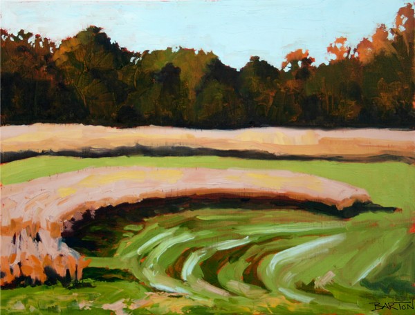 600x456 Landscapes And Seascapes By Laura Barton. From Pennsylvania - Crop In Painting
