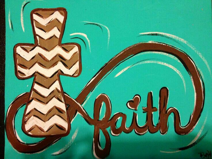 736x552 The 99 Best Crosses To Paint Images On Crosses, Cross - Cross Canvas Painting