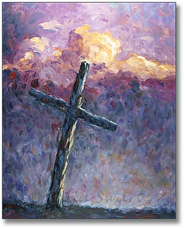 371x457 Julia Swartz Fine Art Gallery The Cross - Cross Painting