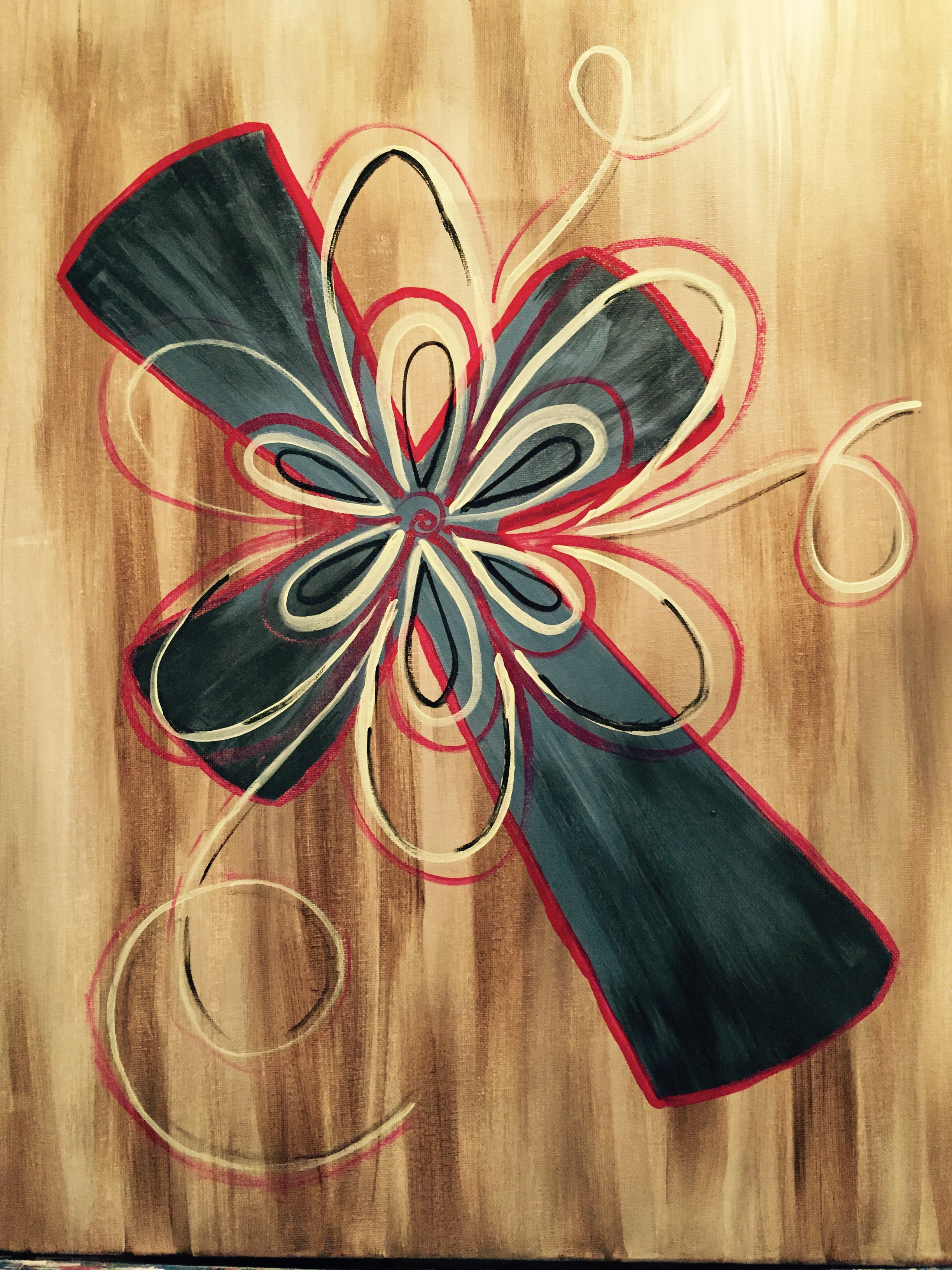 2448x3264 Learn To Paint Modern Day Cross - Cross Painting