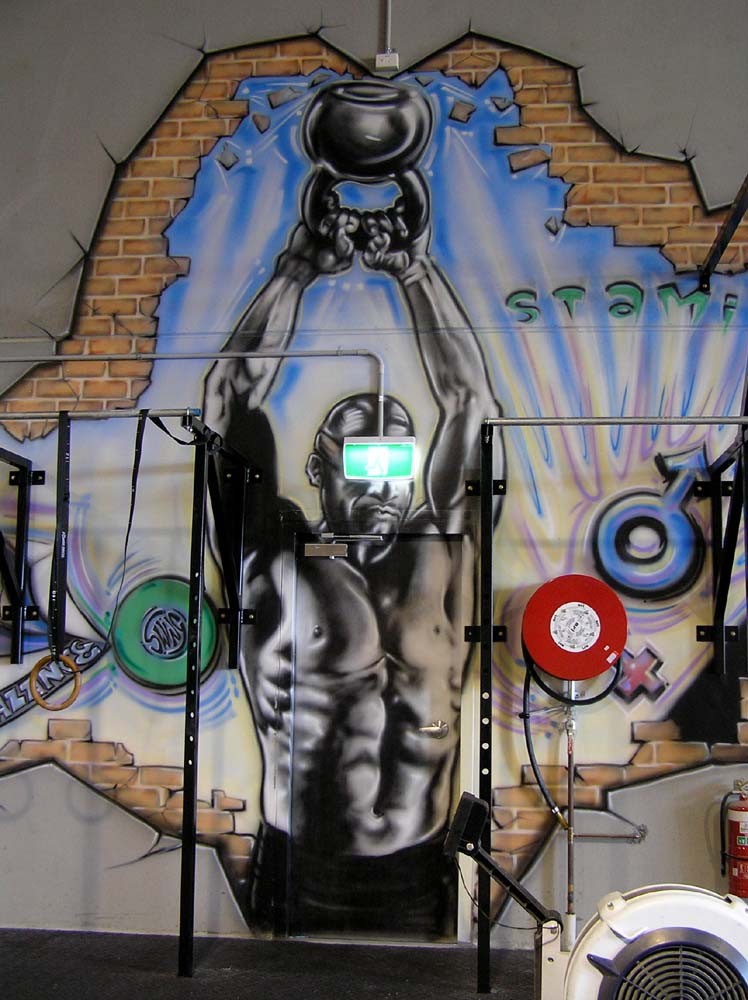 748x1000 Daniel Joyce Design - Crossfit Painting