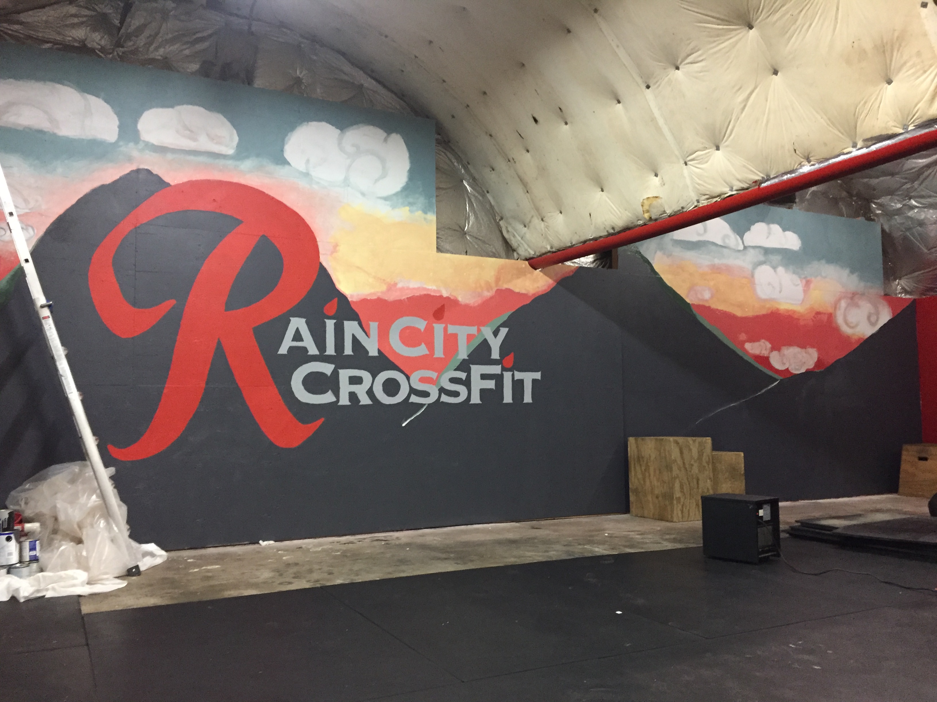 3264x2448 Mural Painting - Crossfit Painting