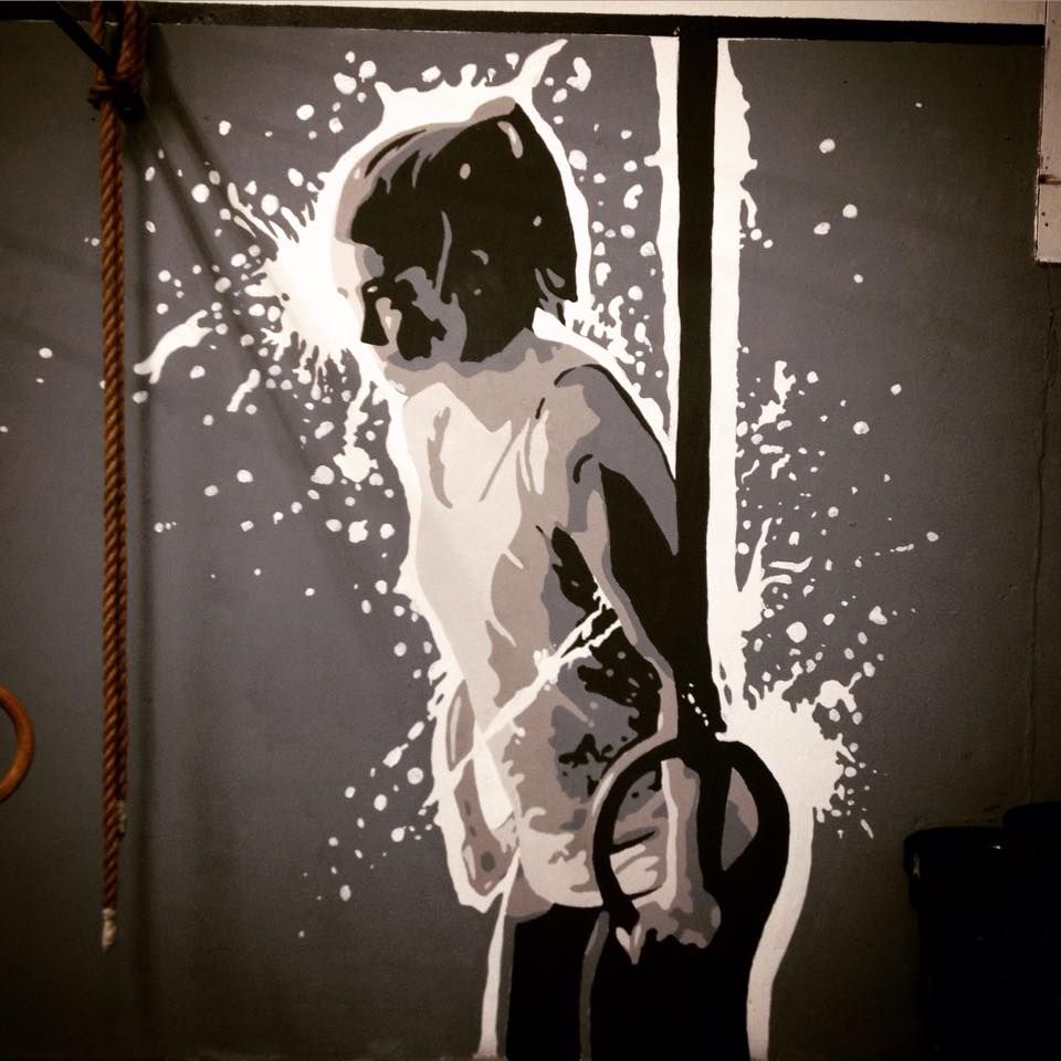 960x960 Muralwall Art Painted By Me, Sophia Tapper - Crossfit Painting