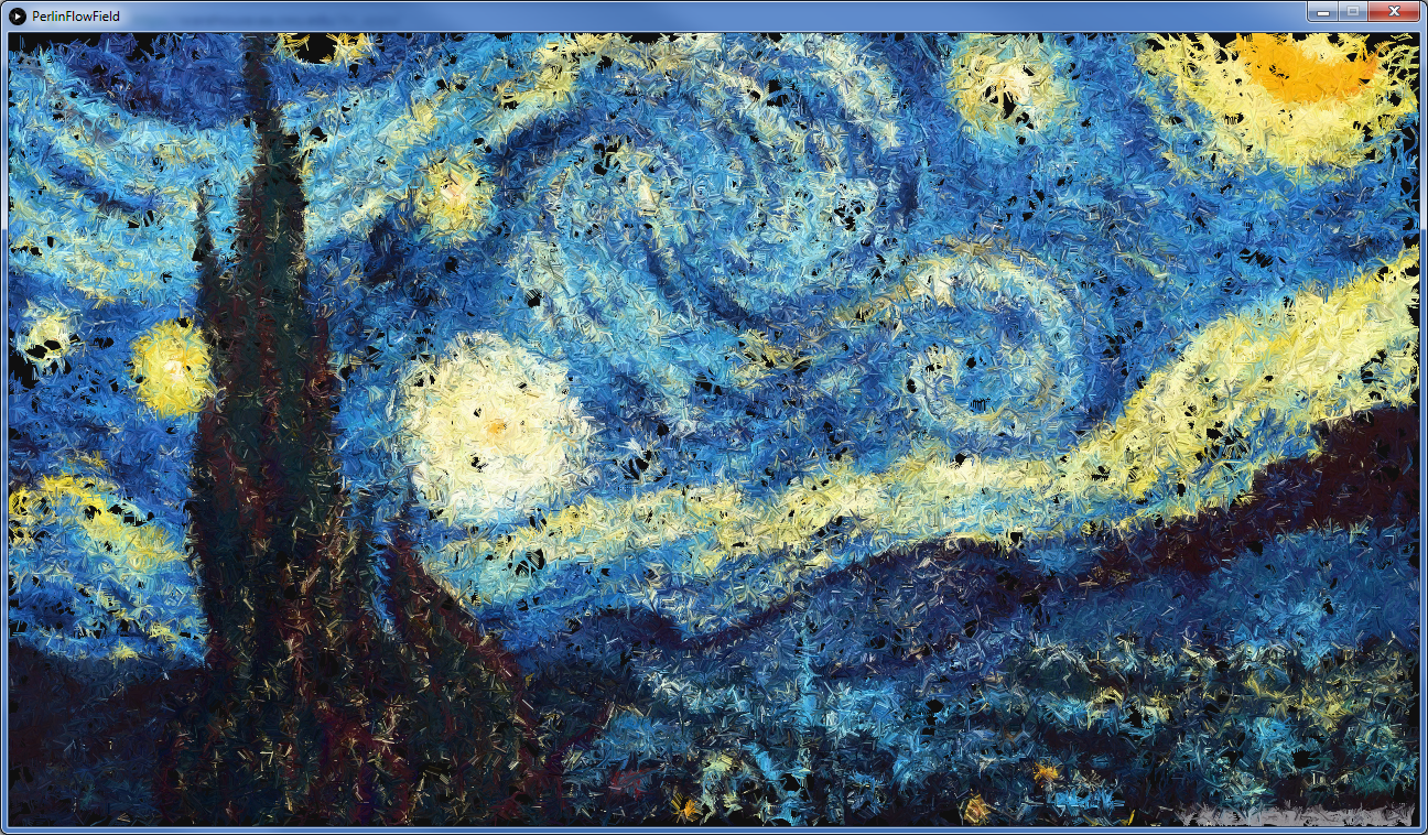 1296x758 Cross Hatch Using Perlin Flow Fields Processing - Crosshatch Painting