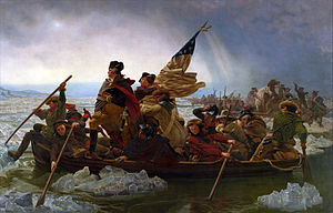 300x192 Washington Crossing The Delaware - Crossing The Delaware Painting