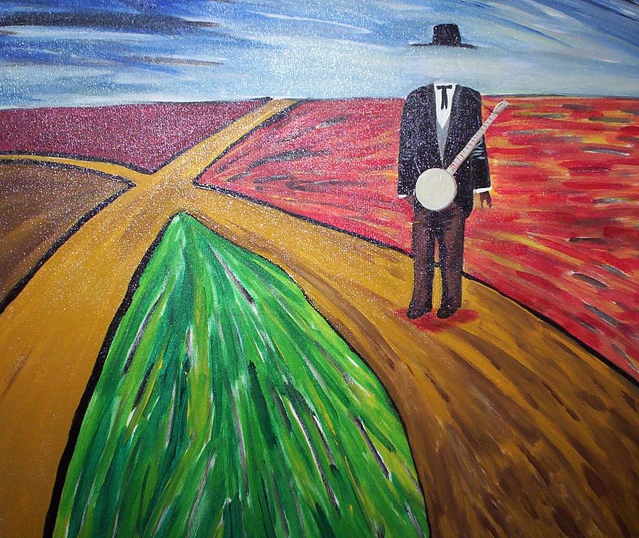 900x758 Don'T Lose Your Soul At The Crossroads Painting By Otis L Stanley - Crossroads Painting