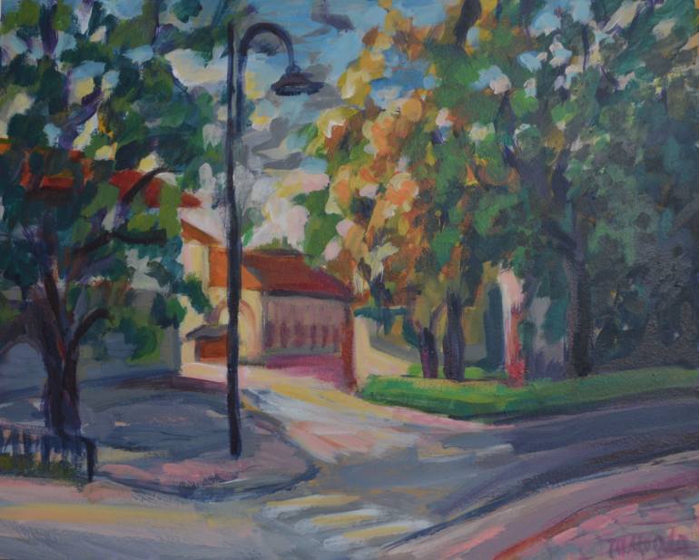 770x617 Saatchi Art Crossroads Painting By Tamara - Crossroads Painting