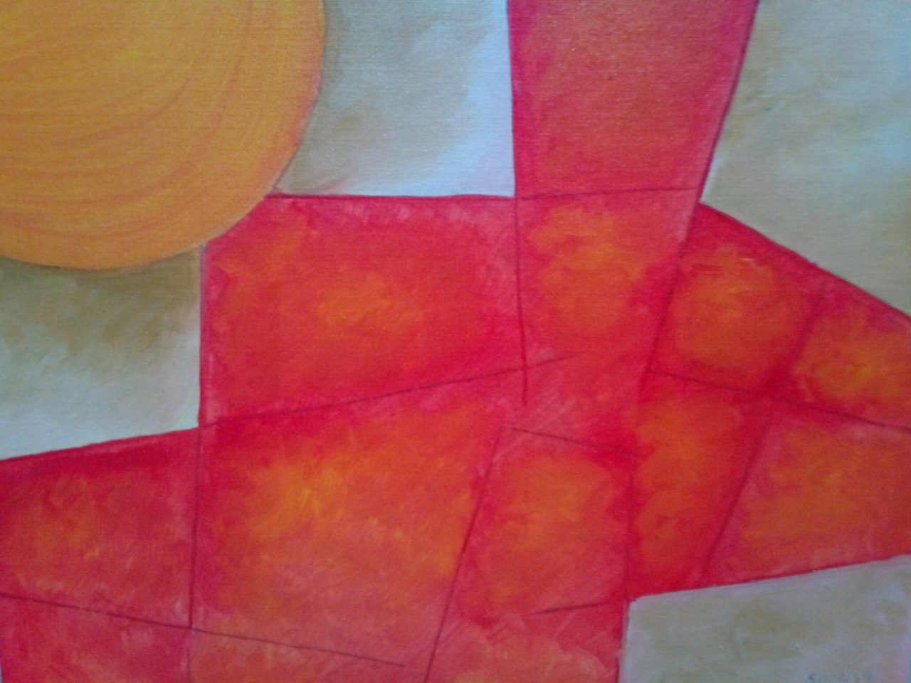 1280x960 Buy Crossroads Handmade Painting By Supreet Kaur Gujral. Code - Crossroads Painting