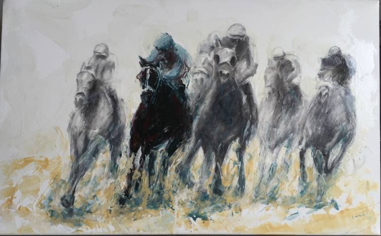 770x477 Saatchi Art Race 21 Painting By Studio Crowe Geoffrey Crowe - Crowe Painting
