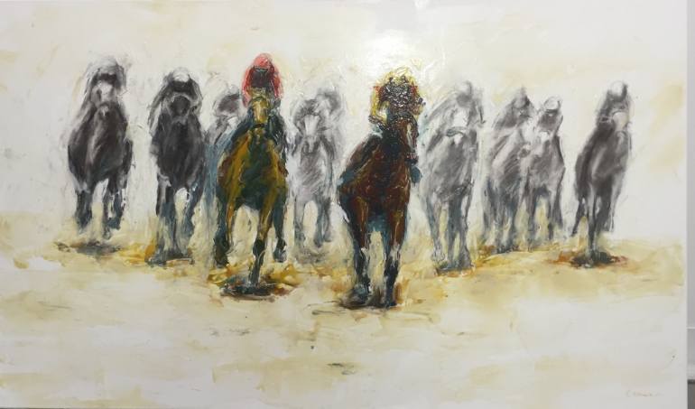 770x453 Saatchi Art Race - Crowe Painting