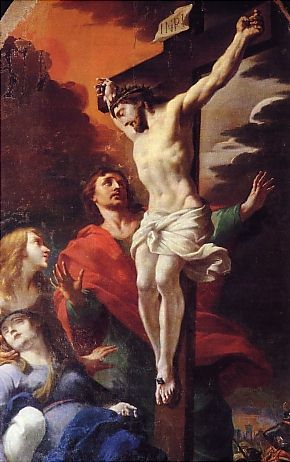 290x462 Santa Maria Della Quercia - Crucified Jesus Painting