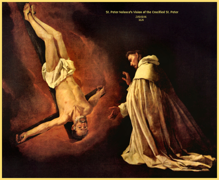 768x631 Infallibility Of The Pope - Crucifixion Of St Peter Painting