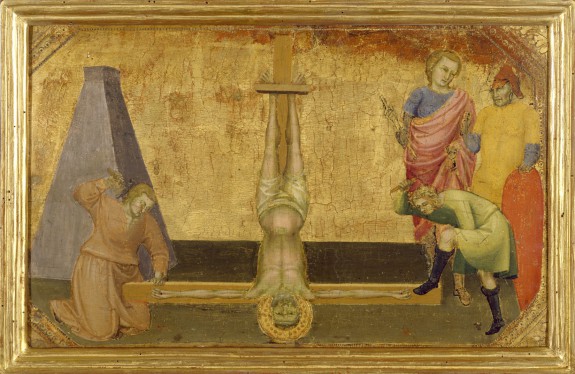 575x374 The Crucifixion Of Saint Peter The Walters Art Museum Works Of Art - Crucifixion Of St Peter Painting