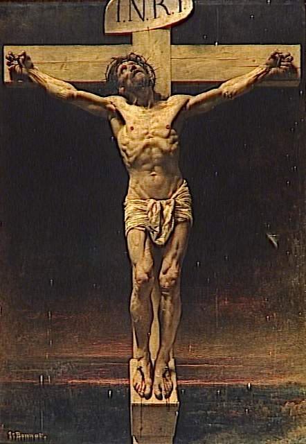 442x640 Gurney Journey Cadaver On The Cross - Crucifixion Painting