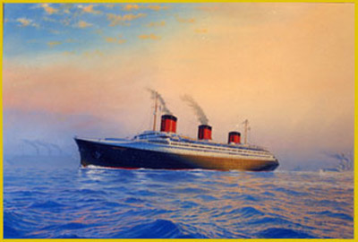 400x270 Cruising The Past And Cruise Ship History Features The Maritime - Cruise Painting