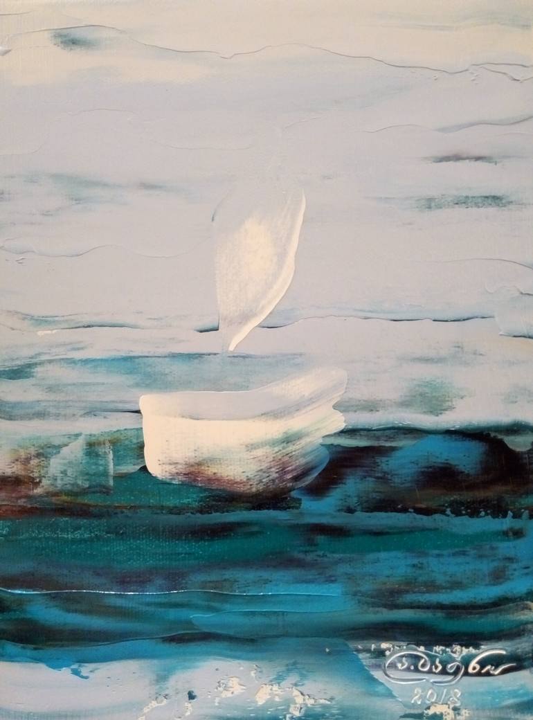770x1040 Saatchi Art Cruise Painting By Angelina Damenia - Cruise Painting