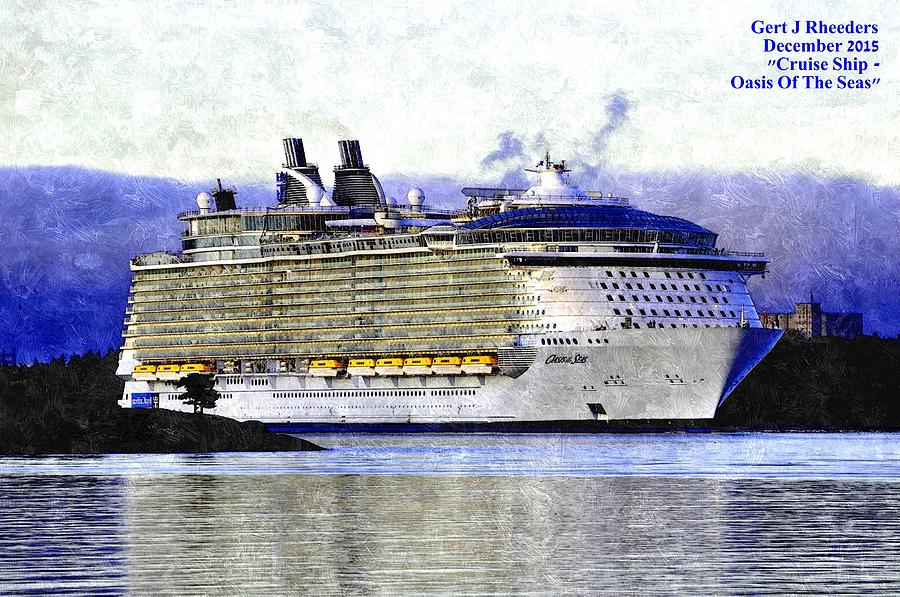 900x597 Cruise Ship - Cruise Ship Painting