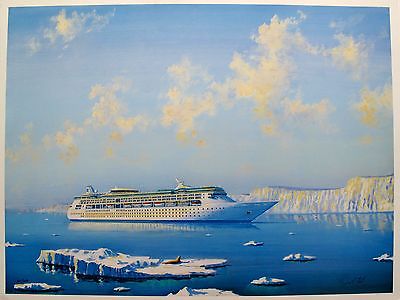 400x300 James Flood Royal Caribbean Cruise Ship Rhapsody Of The Seas - Cruise Ship Painting