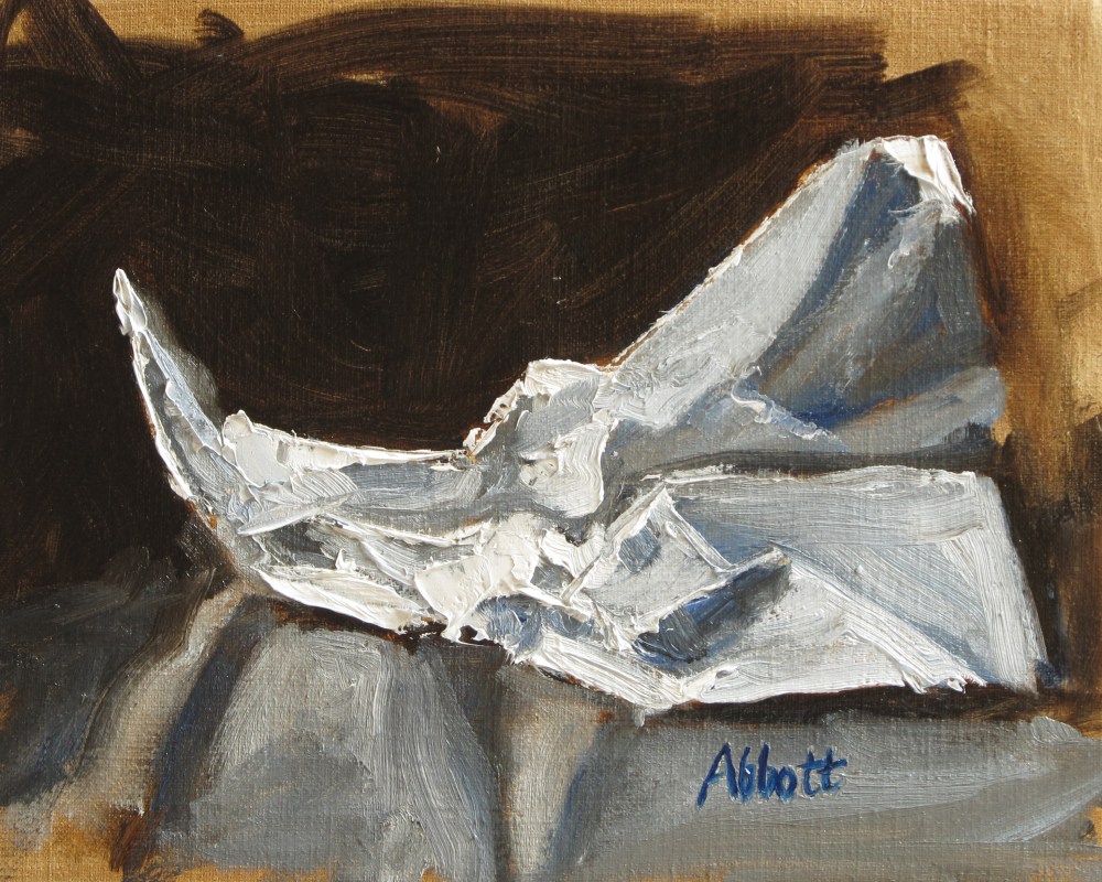 1000x800 Painting Diary Crumpled Paper Airplane - Crumpled Paper Painting