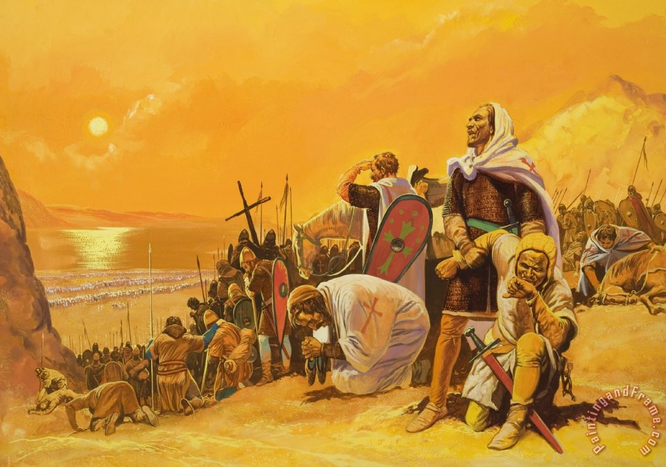 960x674 Gerry Embleton The Crusades Painting - Crusades Painting