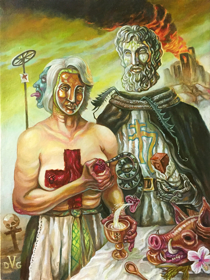 800x1070 The Return Of Eris Of Troy - Crusades Painting