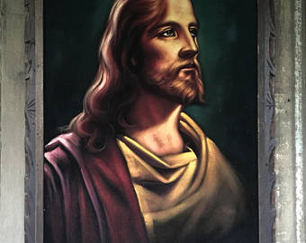 340x270 Velvet Jesus Etsy - Crushed Velvet Painting