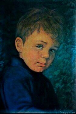250x375 The Crying Boy Painting Urban Legend Or A Curse Horror Amino - Crying Boy Painting