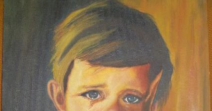 428x225 My First Portrait - Crying Boy Painting Value