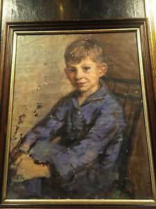225x300 Blue Boy Painting Ebay - Crying Boy Painting Value