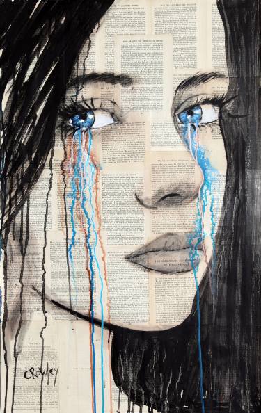 Crying Eyes Painting at PaintingValley.com | Explore collection of ...