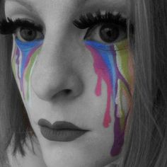 236x236 Mime Face Paint Costumes Mime Face Paint - Crying Face Painting