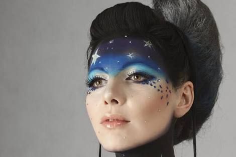 470x313 Crying Face Face Paint - Crying Face Painting